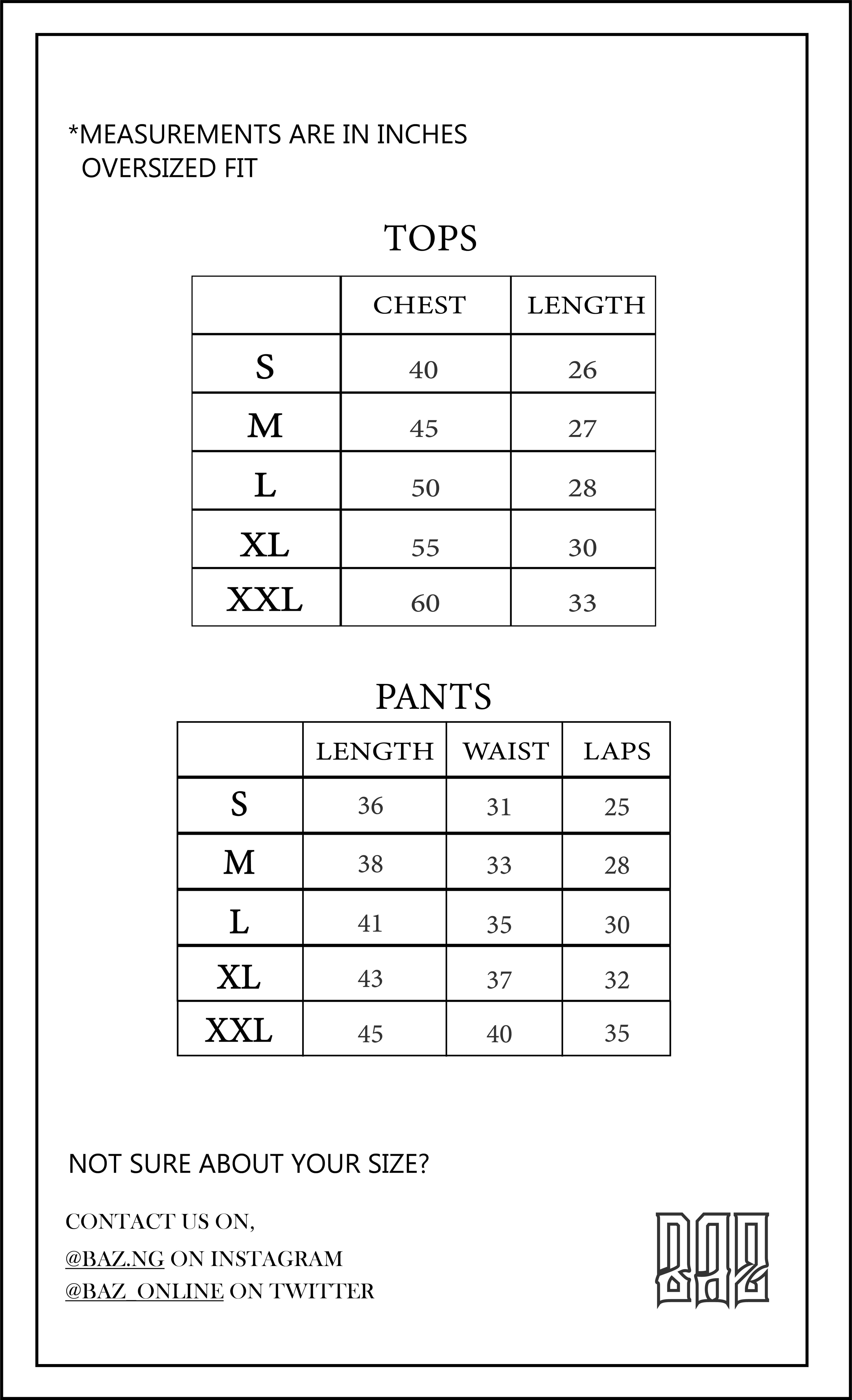 SizeGuide